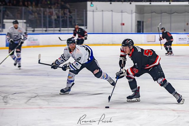 Photo hockey match Toulouse-Blagnac - Courchevel-Méribel-Pralognan le 03/02/2024