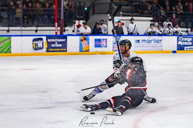 Photo hockey match Toulouse-Blagnac - Courchevel-Méribel-Pralognan le 03/02/2024