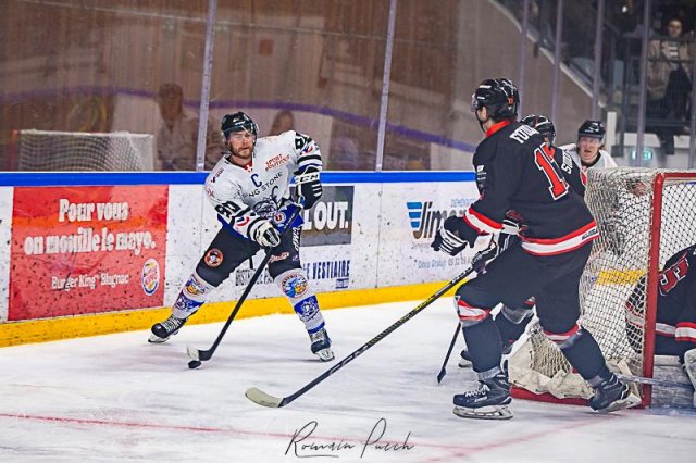 Photo hockey match Toulouse-Blagnac - Courchevel-Méribel-Pralognan le 03/02/2024