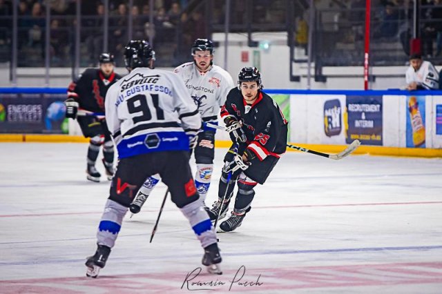 Photo hockey match Toulouse-Blagnac - Courchevel-Méribel-Pralognan le 03/02/2024