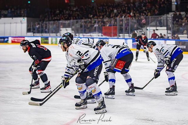 Photo hockey match Toulouse-Blagnac - Courchevel-Méribel-Pralognan le 03/02/2024