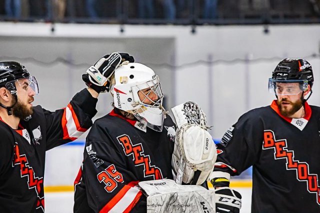 Photo hockey match Toulouse-Blagnac - Courchevel-Méribel-Pralognan le 03/02/2024
