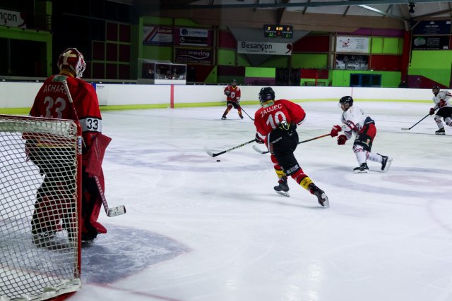 Photo hockey match Besançon - Briançon II le 10/02/2024