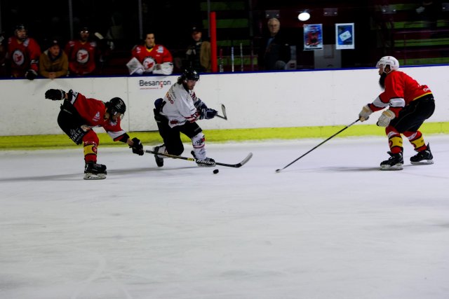 Photo hockey match Besançon - Briançon II le 10/02/2024