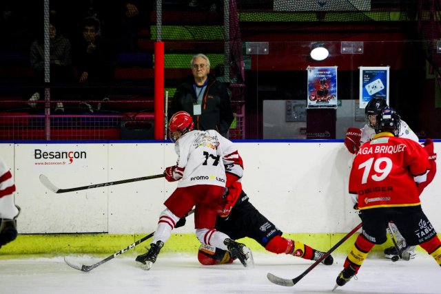 Photo hockey match Besançon - Briançon II le 10/02/2024