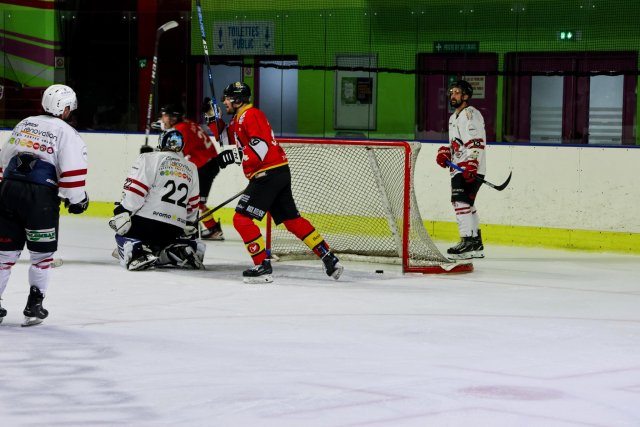 Photo hockey match Besançon - Briançon II le 10/02/2024