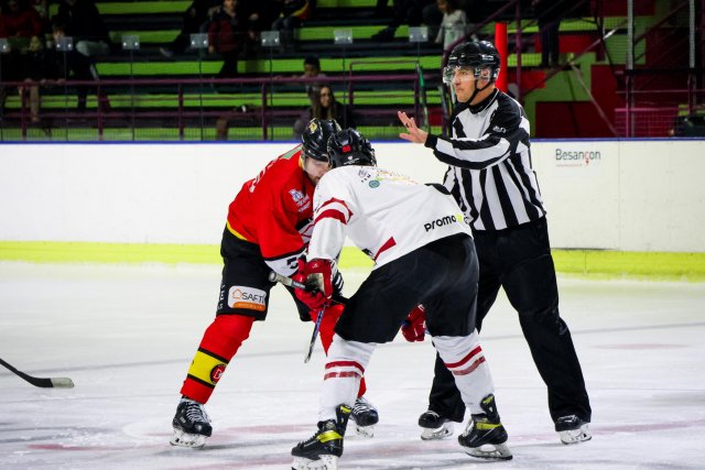 Photo hockey match Besançon - Briançon II le 10/02/2024