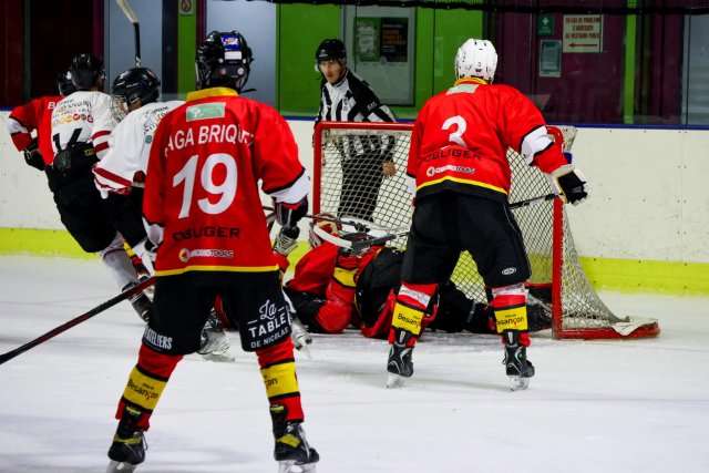 Photo hockey match Besançon - Briançon II le 10/02/2024