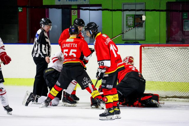 Photo hockey match Besançon - Briançon II le 10/02/2024