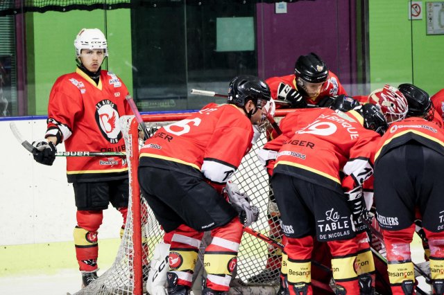 Photo hockey match Besançon - Briançon II le 10/02/2024