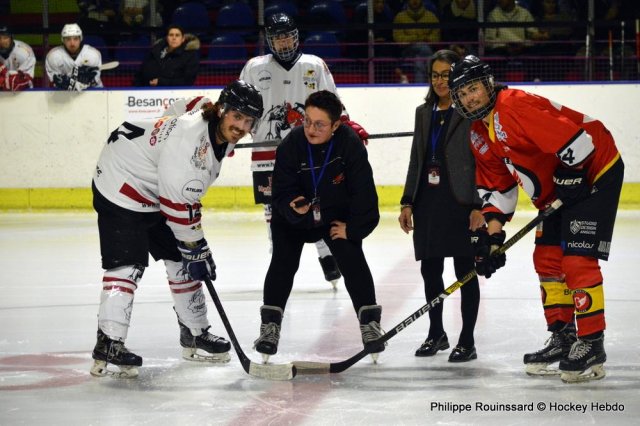 Photo hockey match Besançon - Briançon II le 10/02/2024