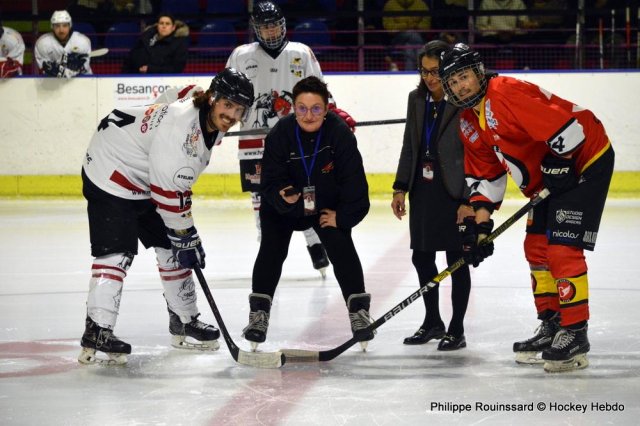 Photo hockey match Besançon - Briançon II le 10/02/2024