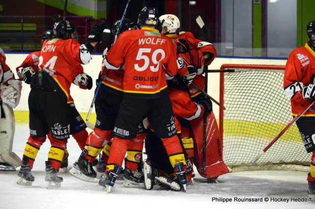 Photo hockey match Besançon - Briançon II le 10/02/2024