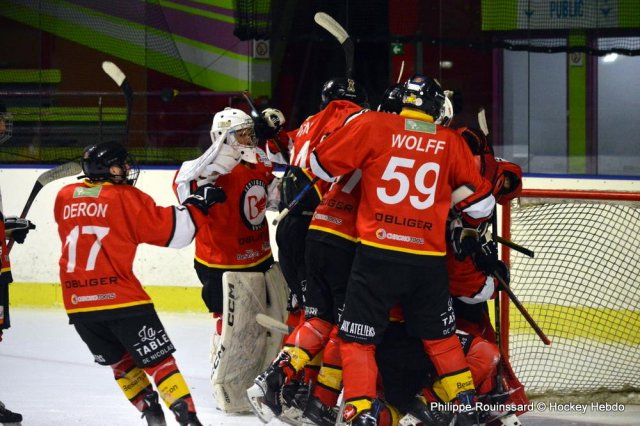Photo hockey match Besançon - Briançon II le 10/02/2024