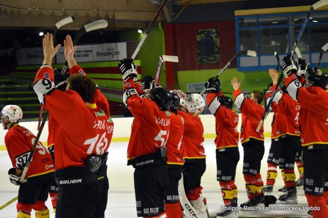 Photo hockey match Besançon - Briançon II le 10/02/2024
