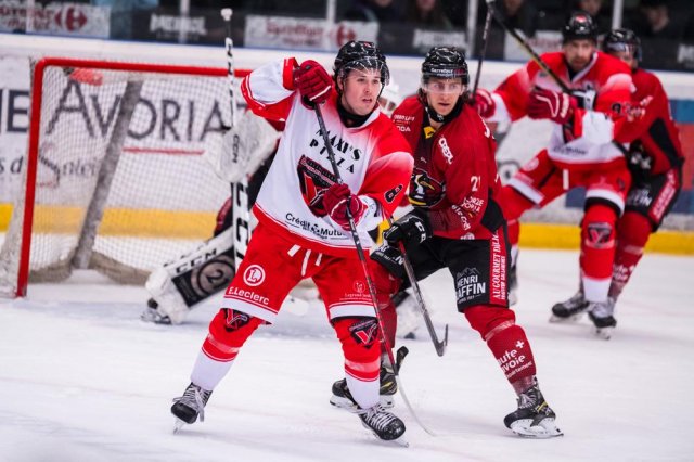 Photo hockey match Morzine-Avoriaz - Valenciennes le 10/02/2024