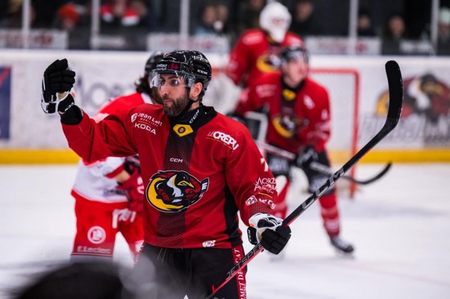 Photo hockey match Morzine-Avoriaz - Valenciennes le 10/02/2024