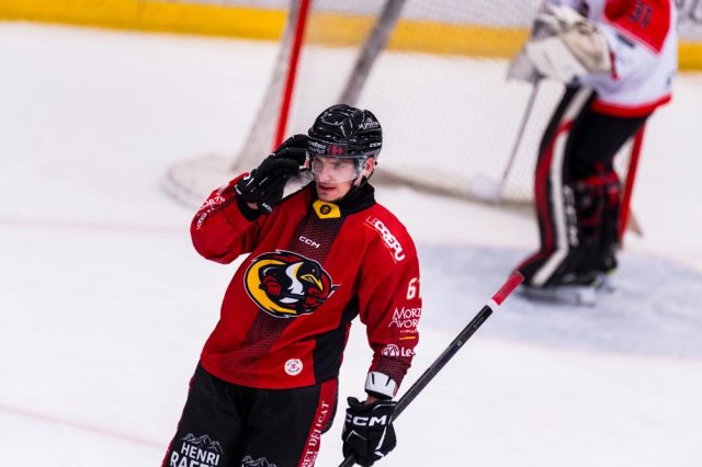 Photo hockey match Morzine-Avoriaz - Valenciennes le 10/02/2024