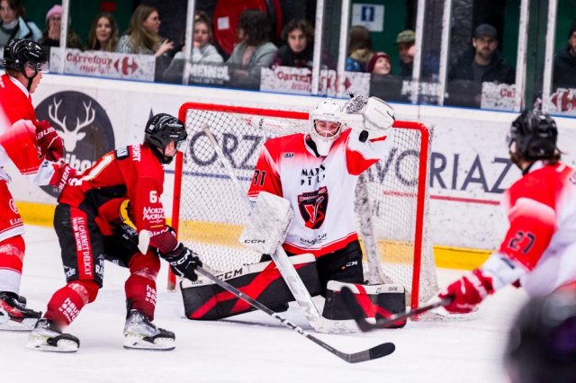 Photo hockey match Morzine-Avoriaz - Valenciennes le 10/02/2024