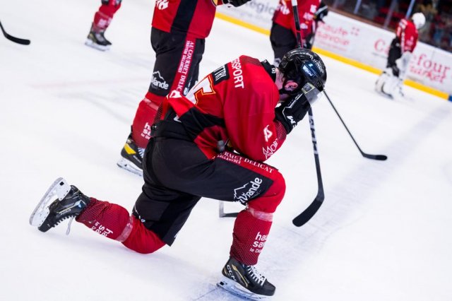 Photo hockey match Morzine-Avoriaz - Valenciennes le 10/02/2024
