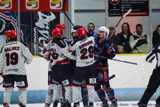Photo hockey match Clermont-Ferrand - Vaujany le 10/02/2024