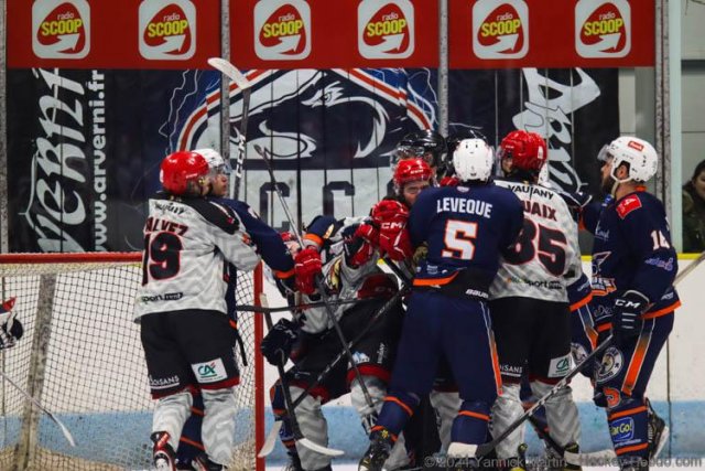 Photo hockey match Clermont-Ferrand - Vaujany le 10/02/2024