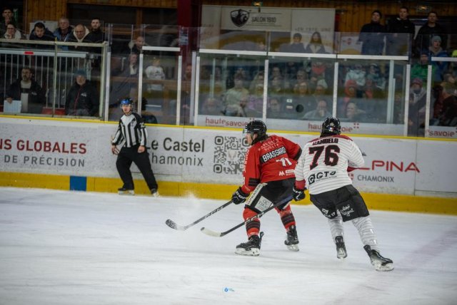 Photo hockey match Chamonix  - Bordeaux le 13/02/2024
