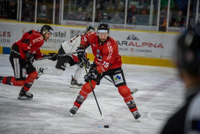 Photo hockey match Chamonix  - Bordeaux le 13/02/2024