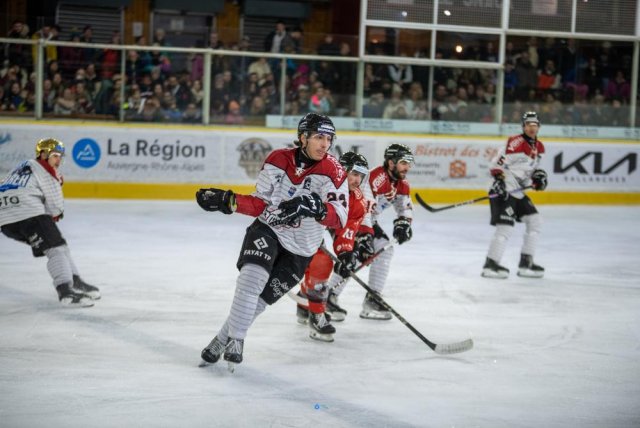 Photo hockey match Chamonix  - Bordeaux le 13/02/2024