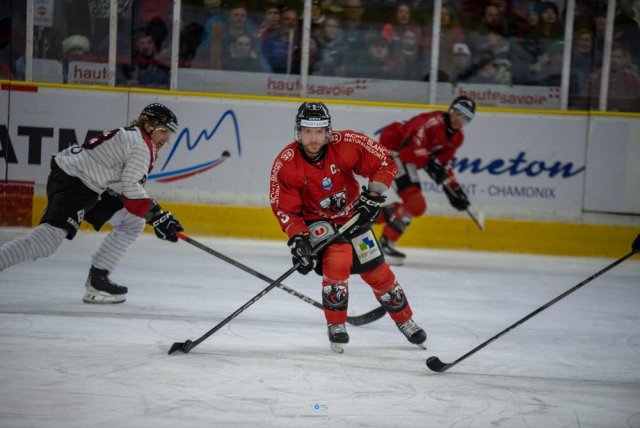 Photo hockey match Chamonix  - Bordeaux le 13/02/2024