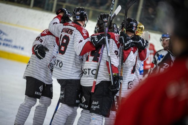 Photo hockey match Chamonix  - Bordeaux le 13/02/2024