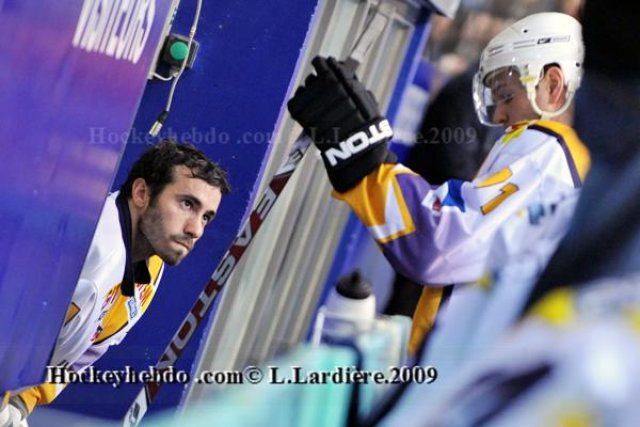 Photo hockey match Grenoble  - Chamonix  le 13/10/2009