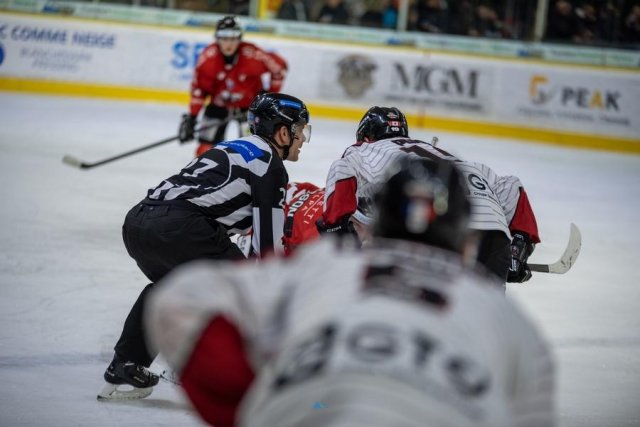 Photo hockey match Chamonix  - Bordeaux le 13/02/2024