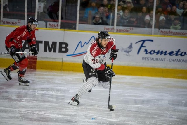 Photo hockey match Chamonix  - Bordeaux le 13/02/2024