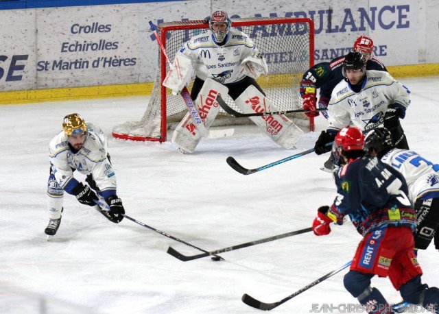 Photo hockey match Grenoble  - Gap  le 13/02/2024