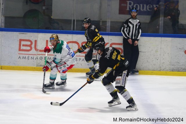 Photo hockey match Rouen - Anglet le 13/02/2024