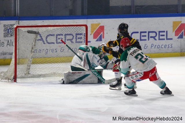 Photo hockey match Rouen - Anglet le 13/02/2024