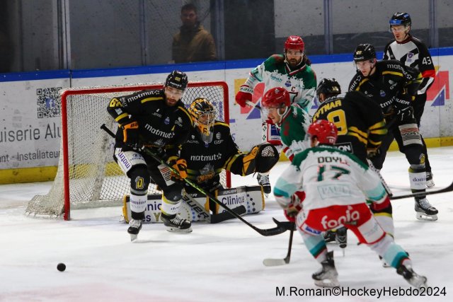 Photo hockey match Rouen - Anglet le 13/02/2024