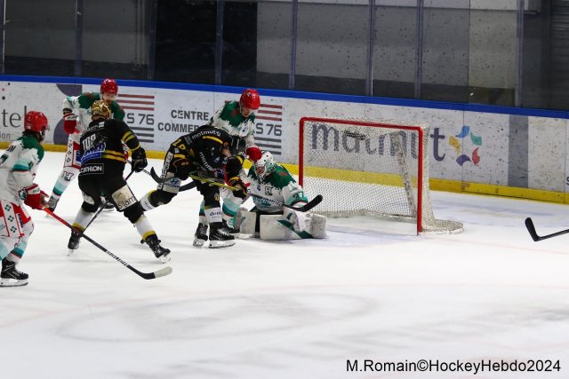 Photo hockey match Rouen - Anglet le 13/02/2024
