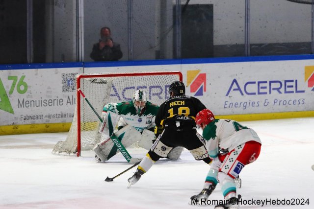 Photo hockey match Rouen - Anglet le 13/02/2024