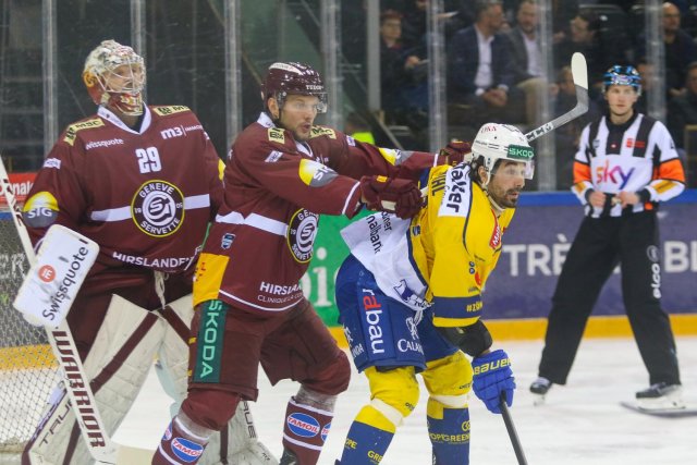 Photo hockey match Genève - Davos le 16/02/2024