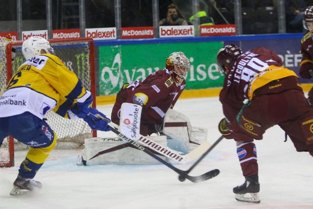 Photo hockey match Genève - Davos le 16/02/2024