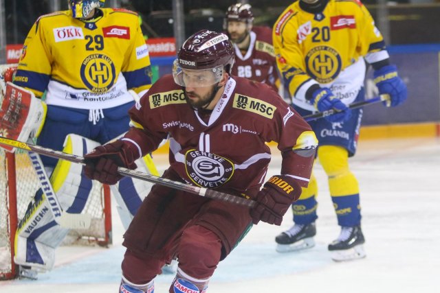 Photo hockey match Genève - Davos le 16/02/2024