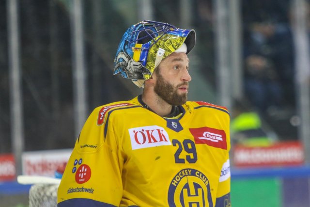 Photo hockey match Genève - Davos le 16/02/2024