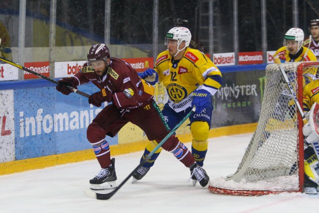 Photo hockey match Genève - Davos le 16/02/2024