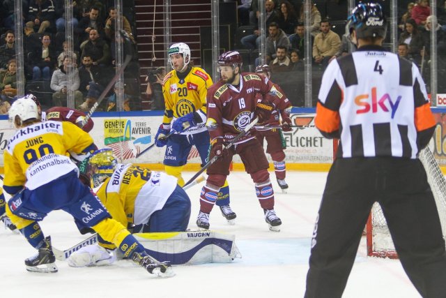 Photo hockey match Genève - Davos le 16/02/2024