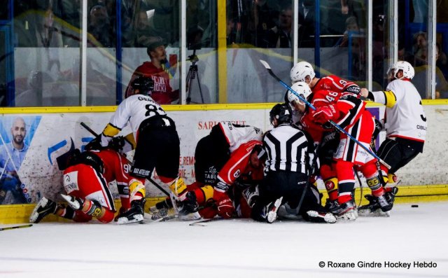 Photo hockey match Dijon  - Besançon le 17/02/2024