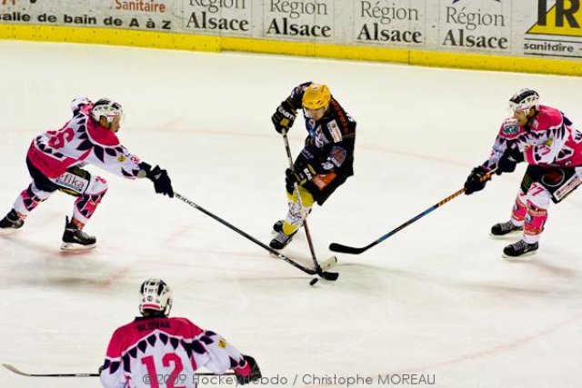 Photo hockey match Strasbourg  - Epinal  le 13/10/2009
