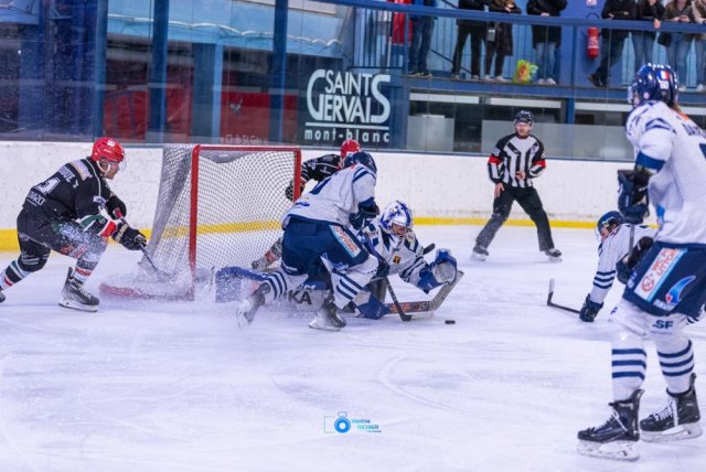 Photo hockey match Mont-Blanc - Dunkerque le 18/02/2024
