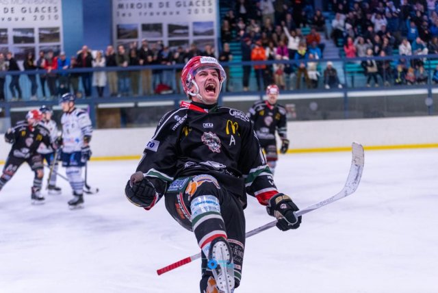 Photo hockey match Mont-Blanc - Dunkerque le 18/02/2024